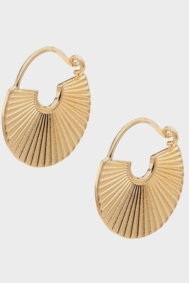 Jua Threader Hoop Earring