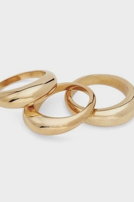 Fanned Stacking Rings