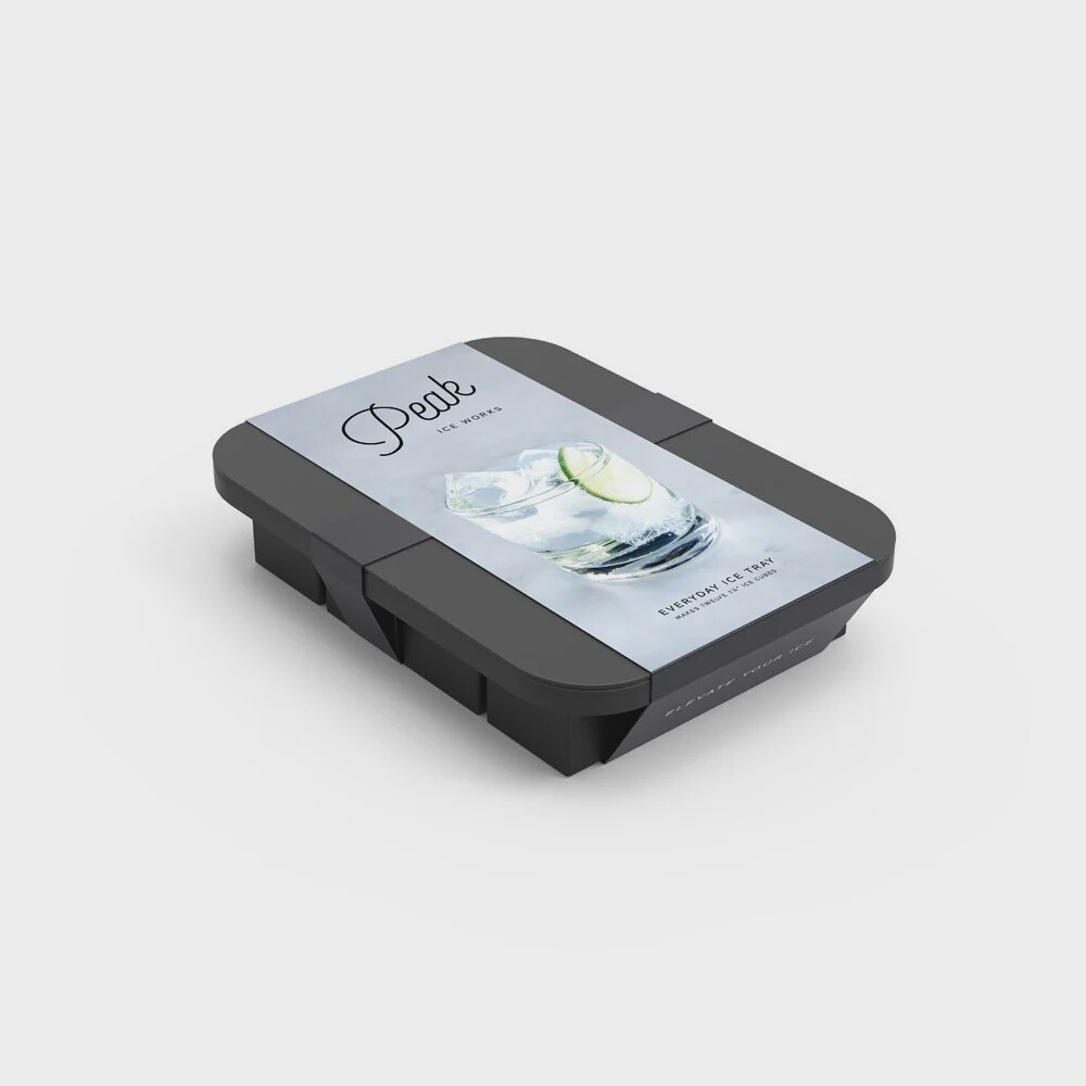 Everyday Ice Tray, Colour: Charcoal