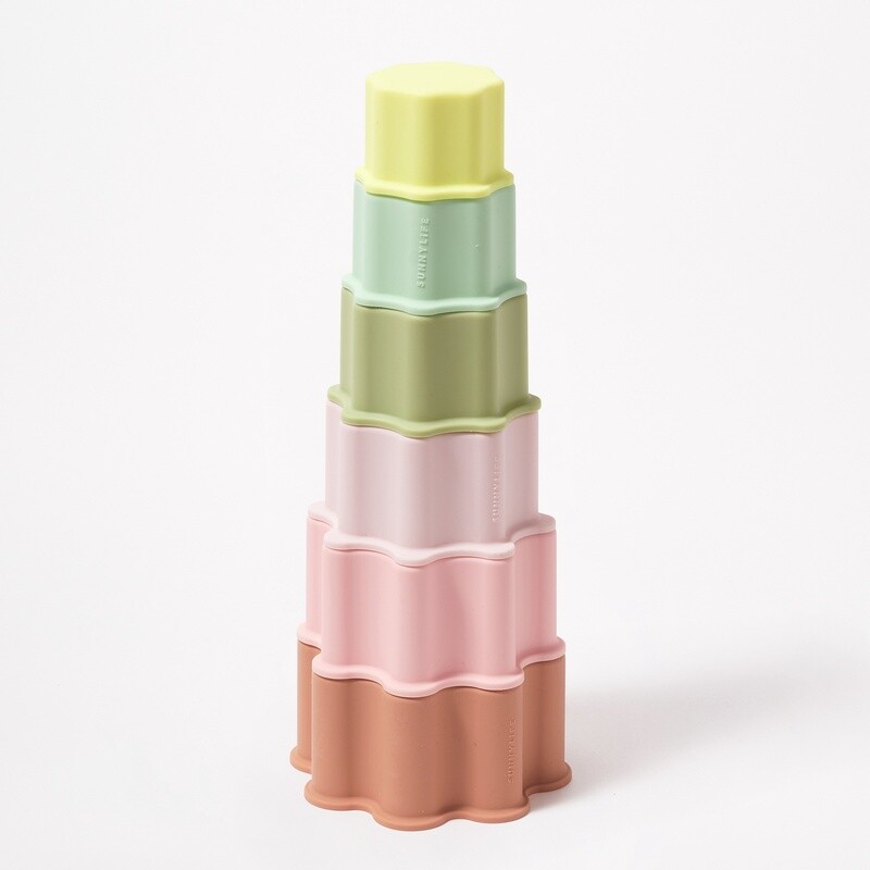 Silicone Stacking Tower Circus