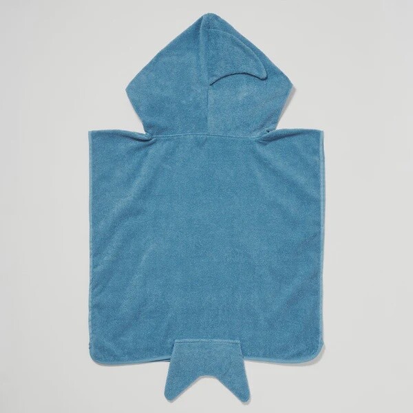 Beach Hooded Towel / Shark Tribe