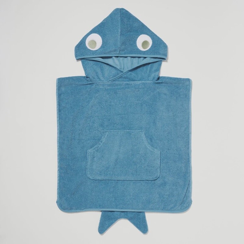 Beach Hooded Towel / Shark Tribe