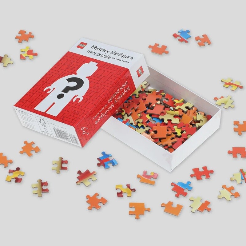 Lego Mystery Minifigure Puzzles: Red Edition