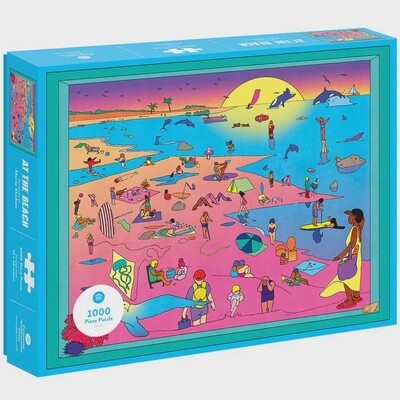At the Beach 1000 Piece Puzzle