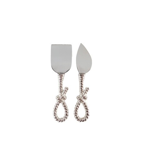 Cast Rope Handle Cheese / Set of 2
