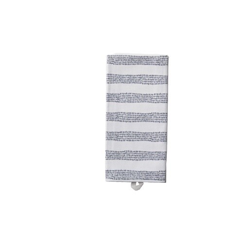 Tea Towel / Wavy Dots White