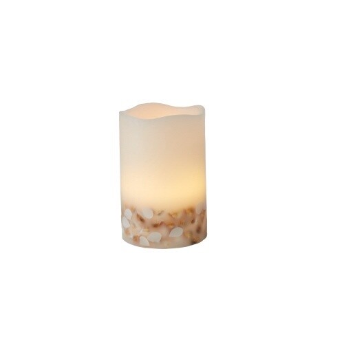 Flameless Botanical Candle / Seashells