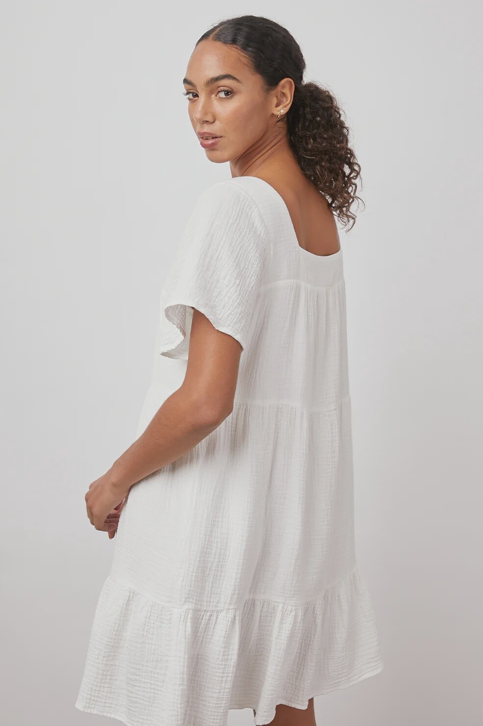 Valentina Dress / White