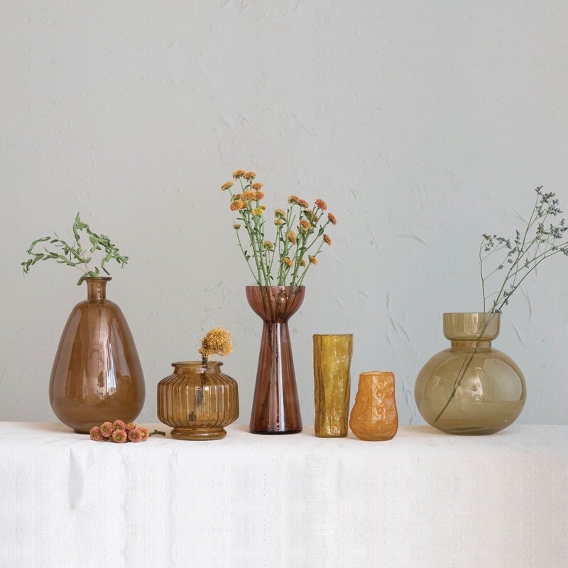 Glass Vase / Orange