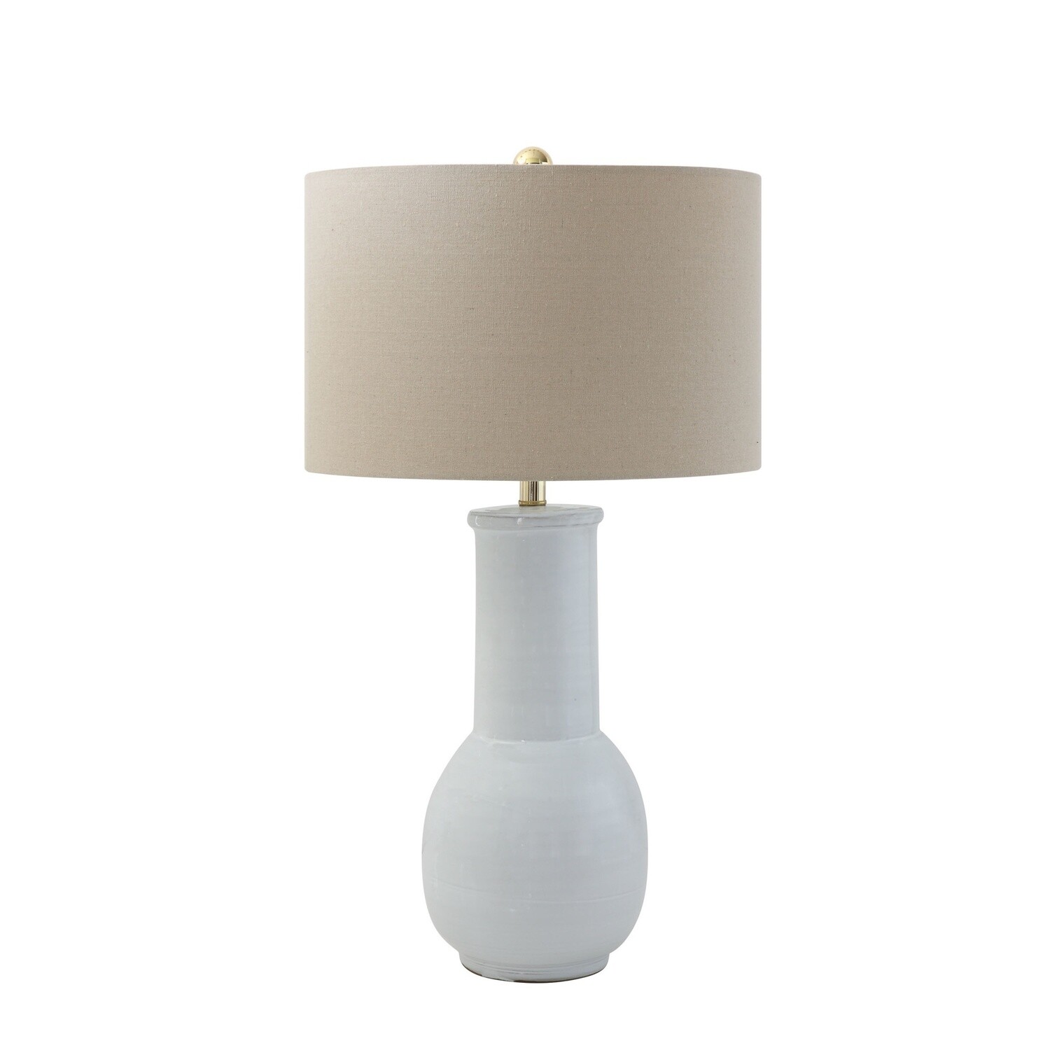 Table Lamp w/ Natural Linen Shade Table Lamp w/ Natural Linen Shade