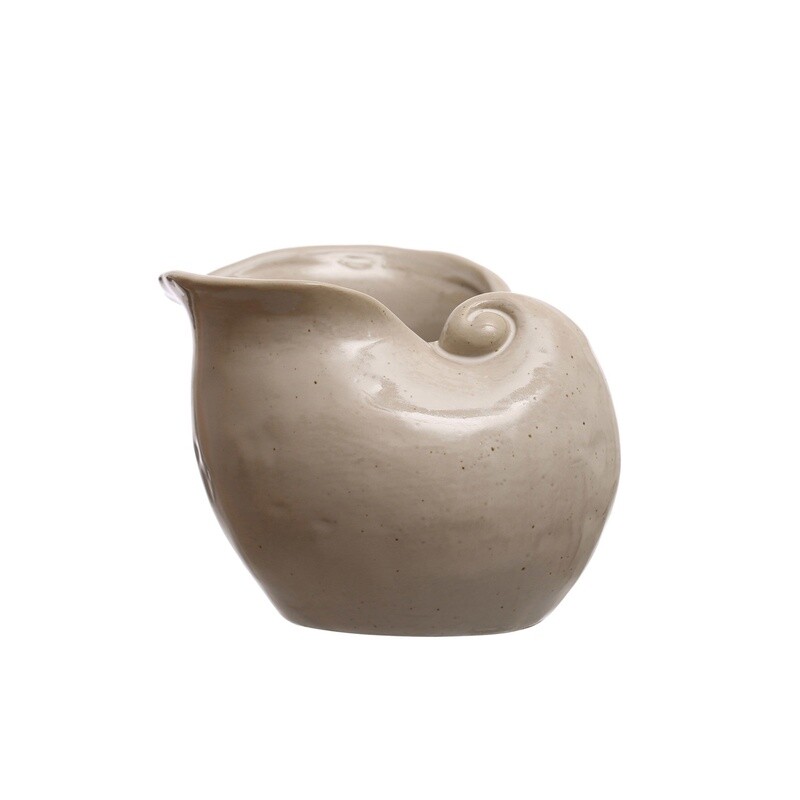 Stoneware Shell Planter Mini