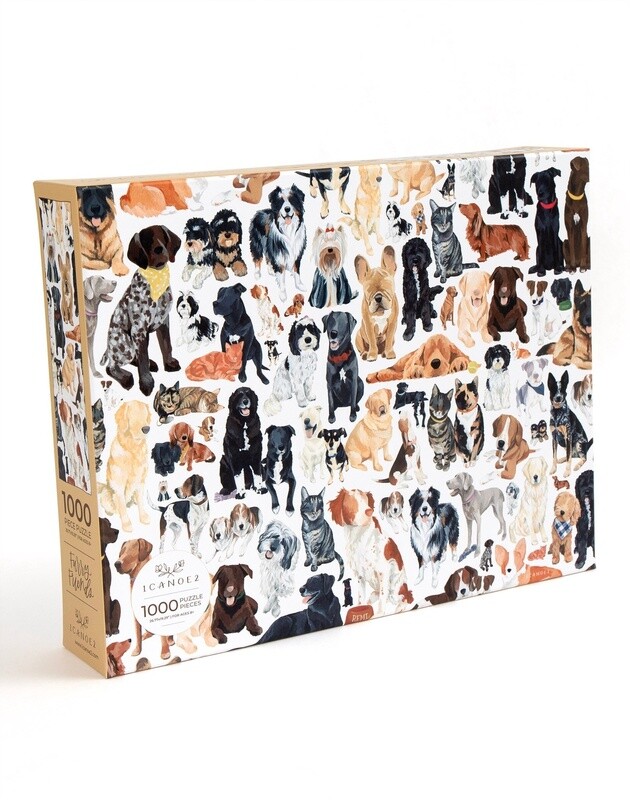 Furry Friends Puzzle / 1000 piece