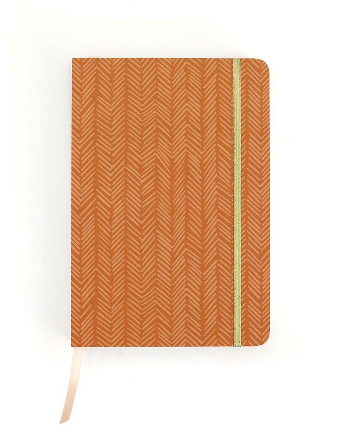 Rust Herringbone Sketchbook