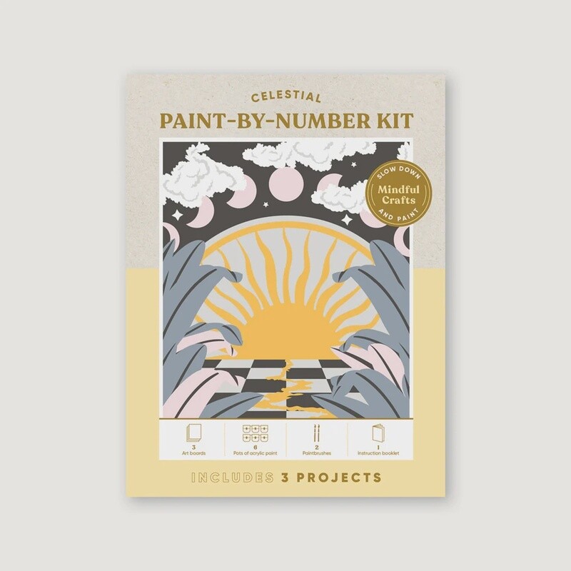 Mindful Crafts: Celestial Paint By Numbers