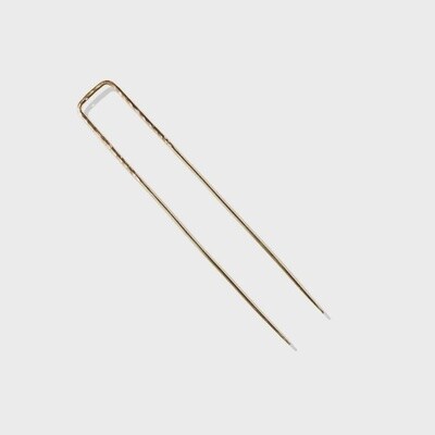 Sutton Rectangle Hair Stick / Brass
