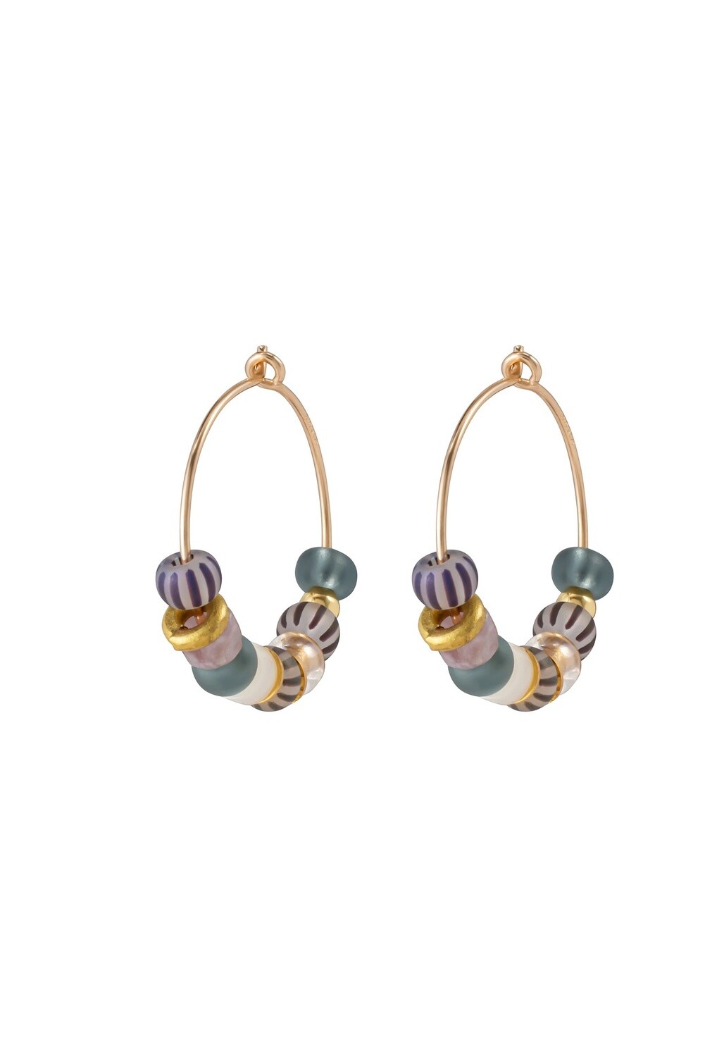 Surf Rider Hoop Earrings