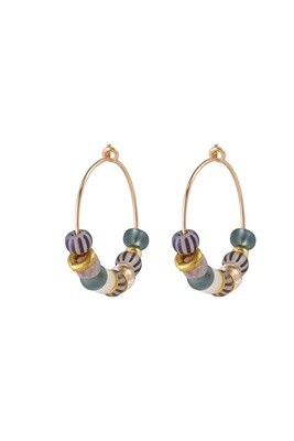 Surf Rider Hoop Earrings