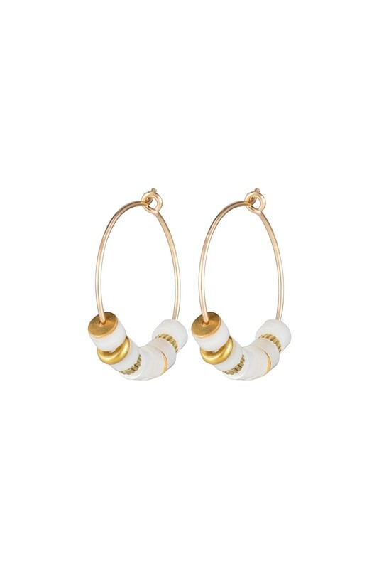 Protective Vibes Hoop Earrings