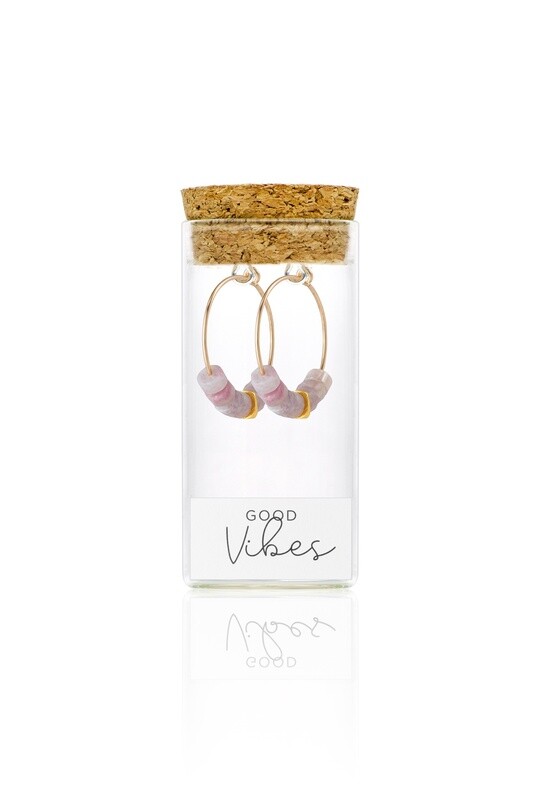 Calming Vibes Hoop Earrings