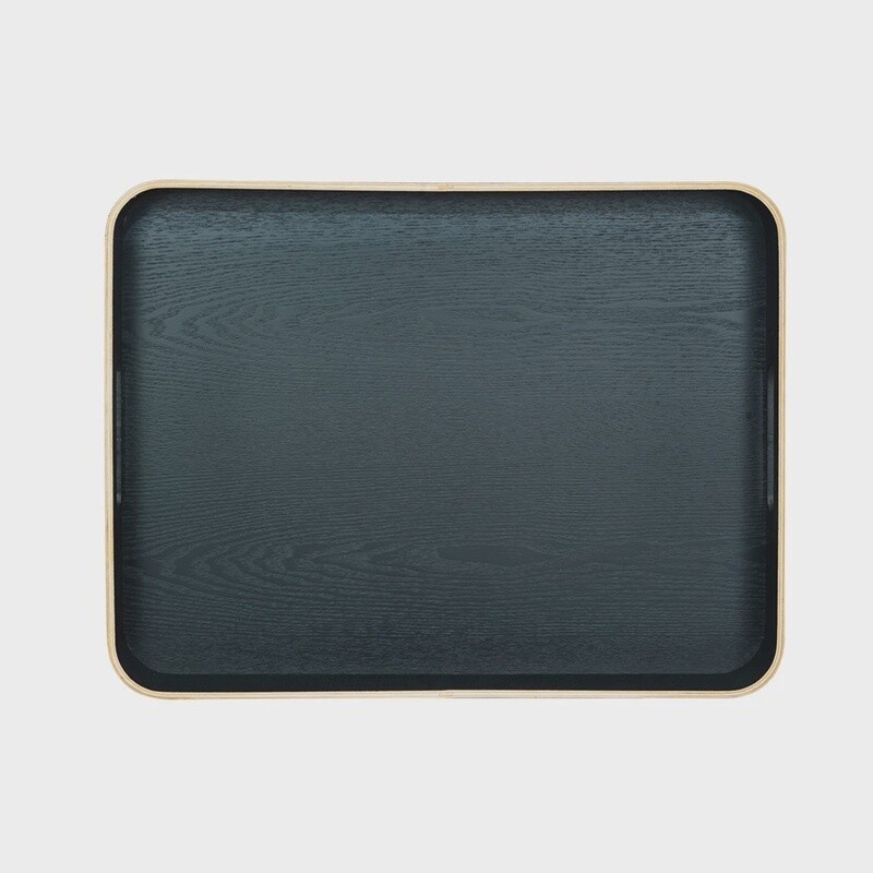 Oak Wood Tray w/ Handles