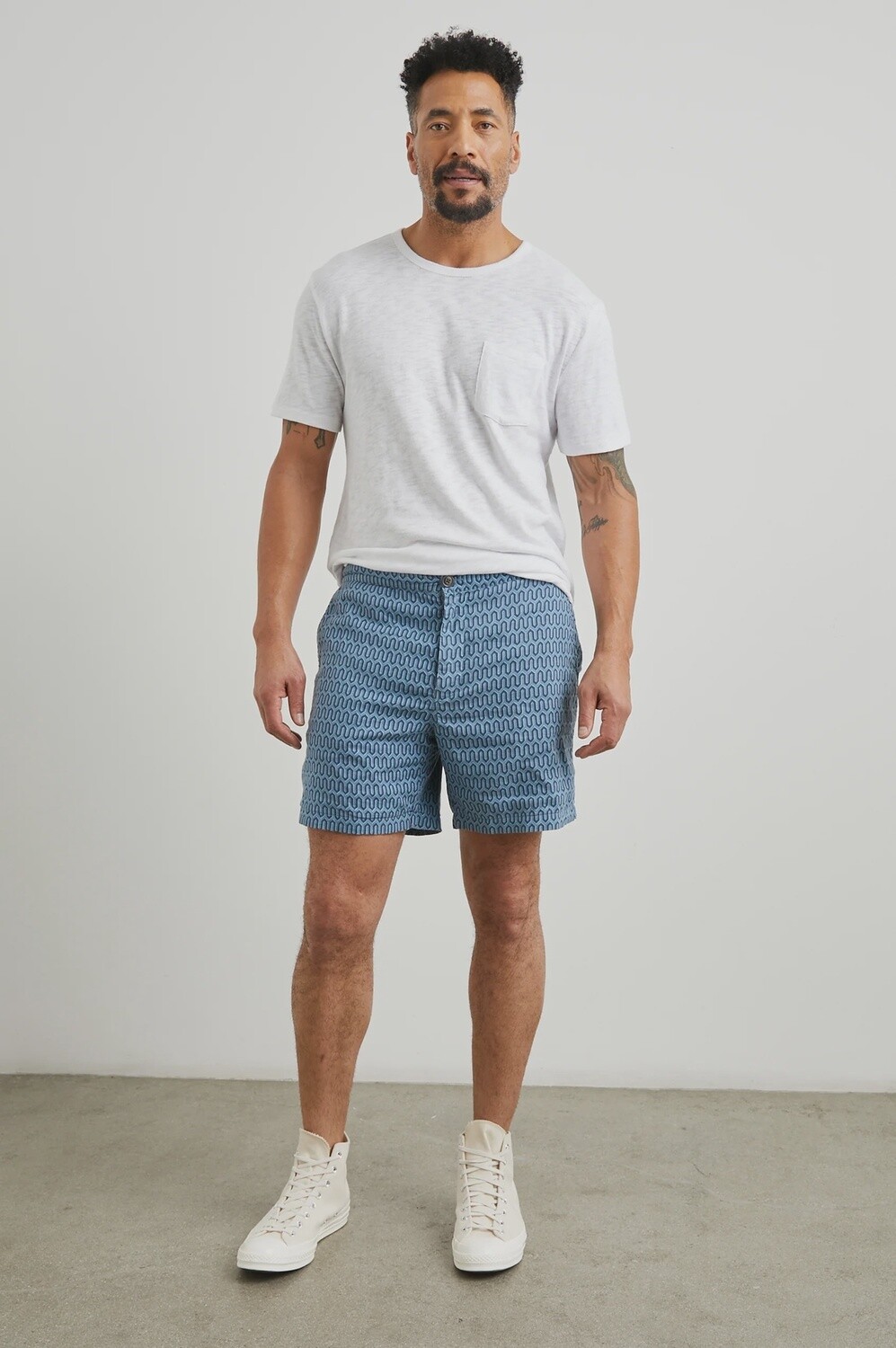 【BAON】Toiro Bijo Wool Pintuck Bermuda Pants Men's | Men's | Seventy Two West