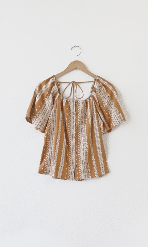 Jakie Embroidered Top