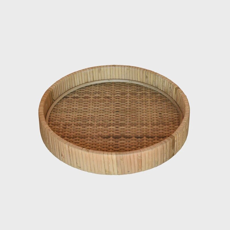 Cayman Tray, Rattan - Sm - Natural