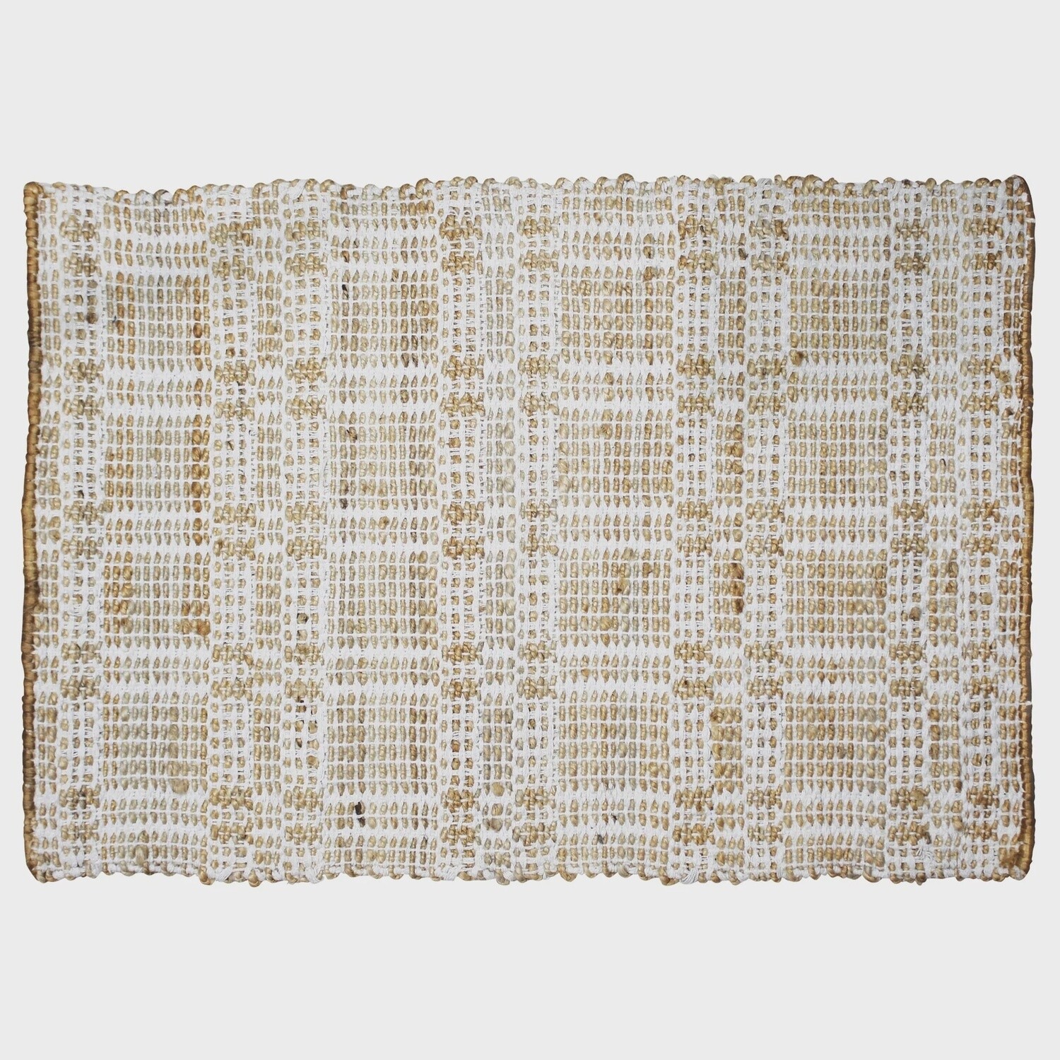 Casia Hemp & Cotton Rug, Grid 2x3