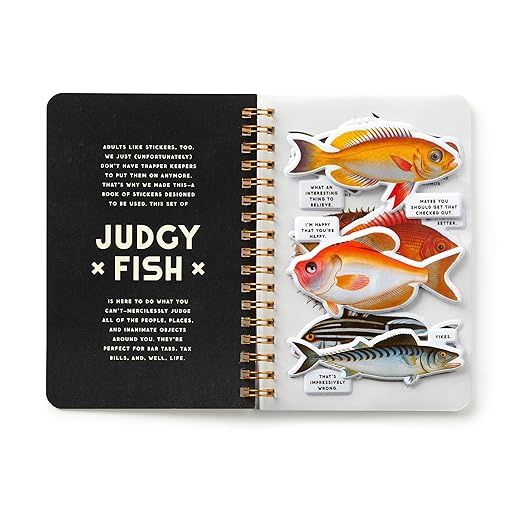Judgy Fish Sticker Book