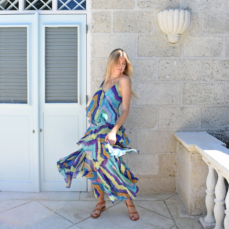 Casuarina Dress / Kaleidoscope
