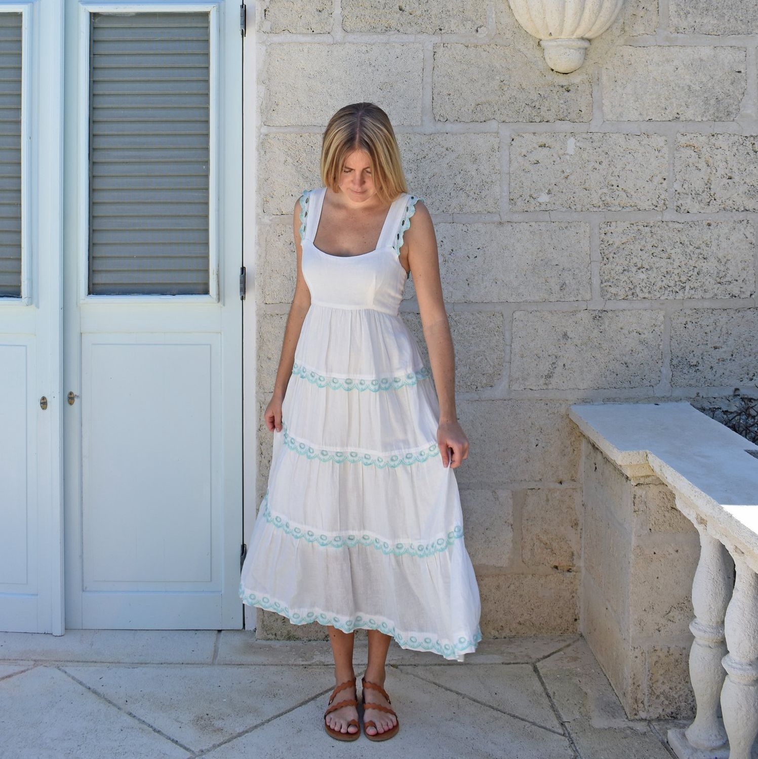 Cayenne Dress / White