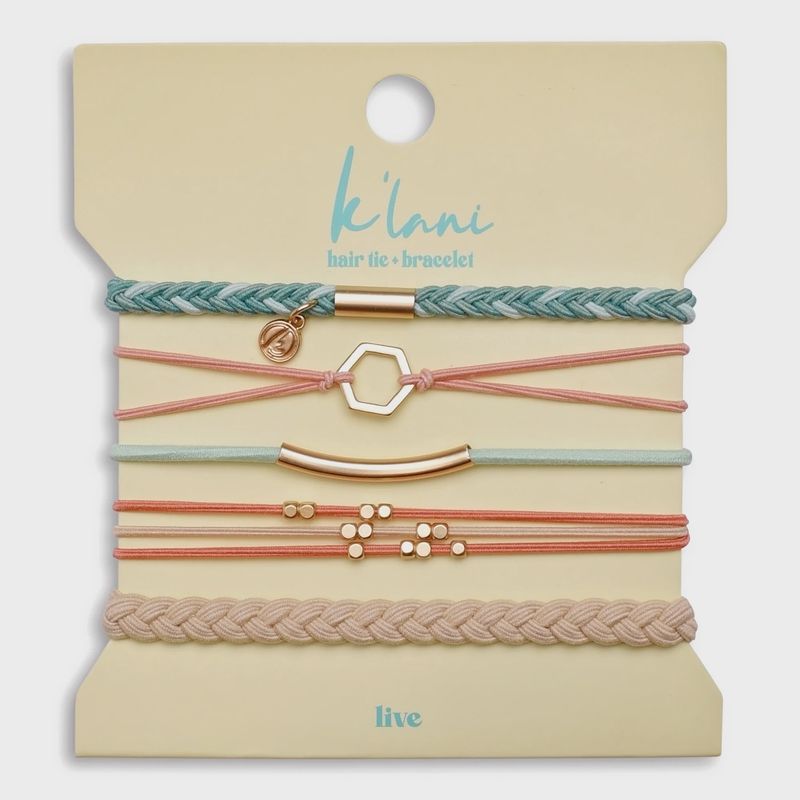 K'Lani Hair tie Bracelet / Live