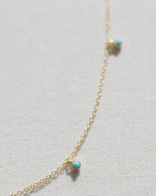 Turquoise Satellite Necklace