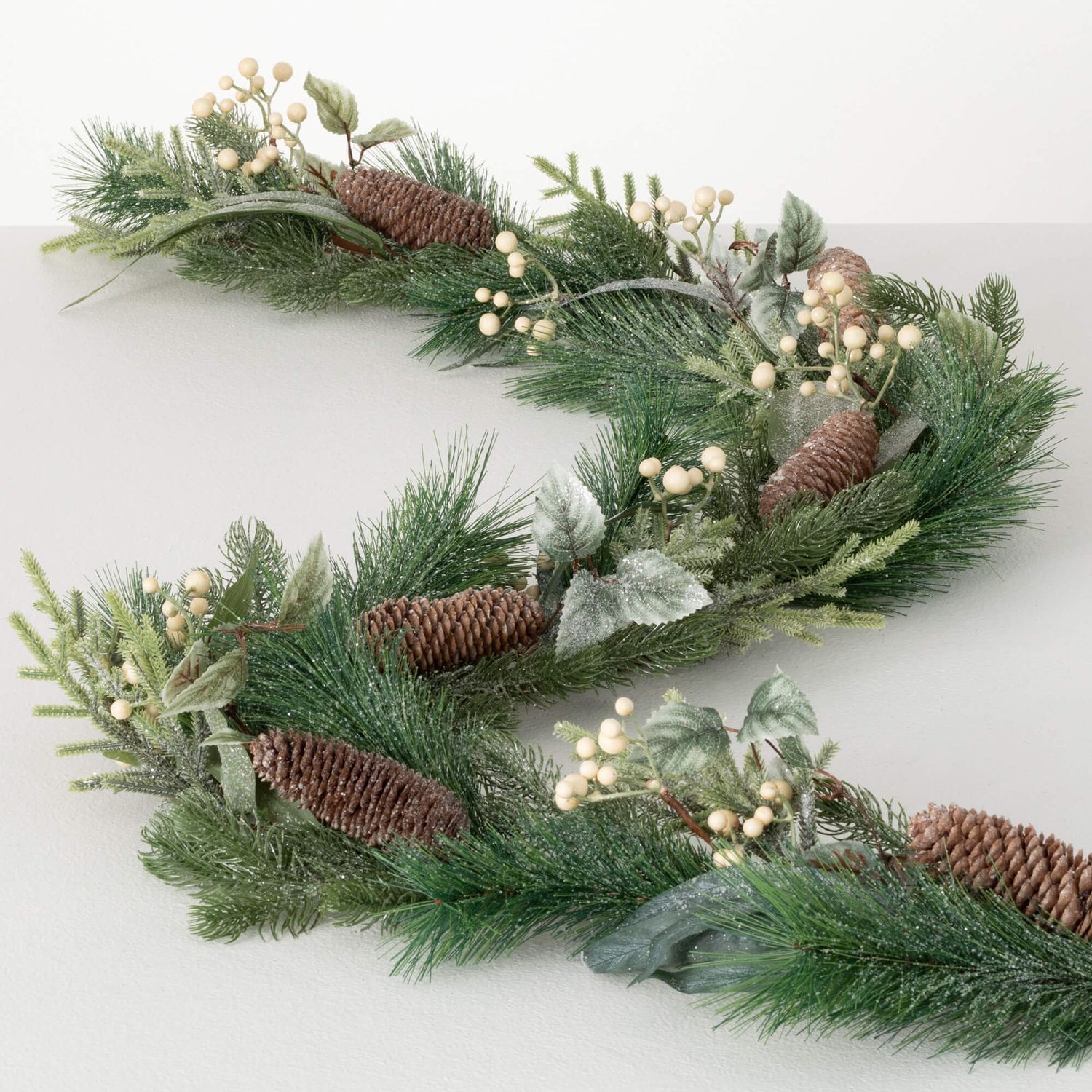Berry and Pinecone Garland