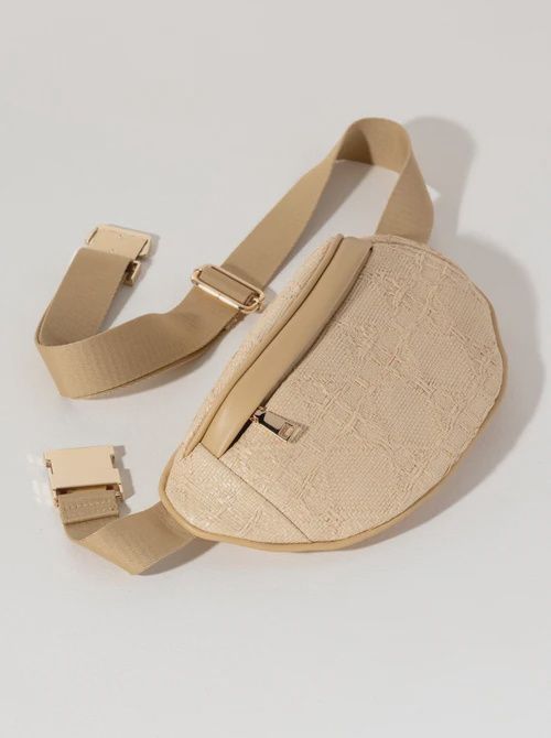 Adrienne Belt Bag / Straw