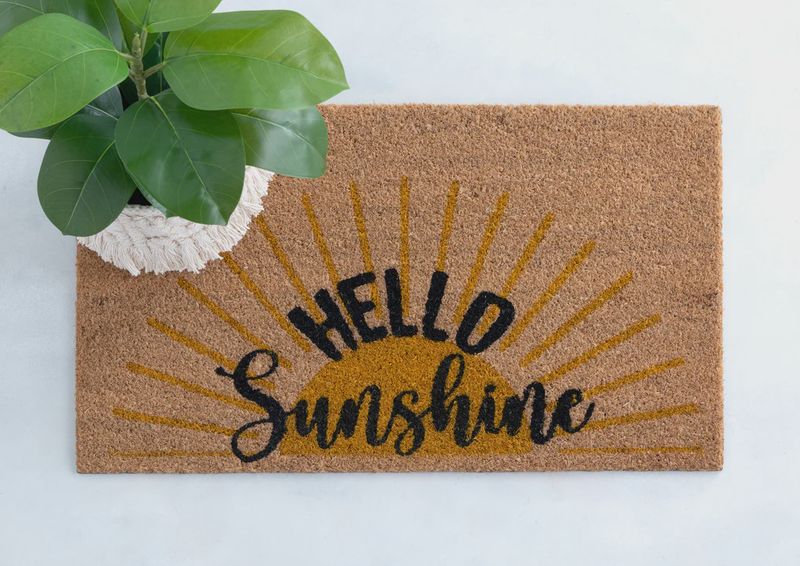 Hello Sunshine Doormat