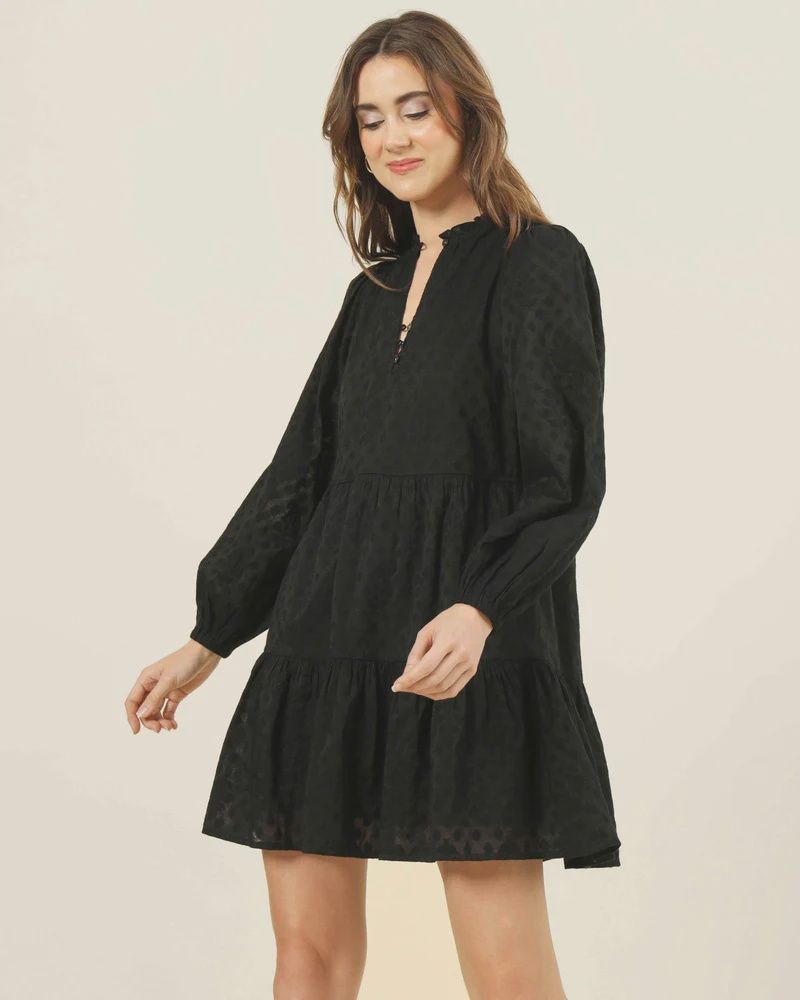 Lora Mini Dress / Taru Noir Lora Mini Dress / Taru Noir