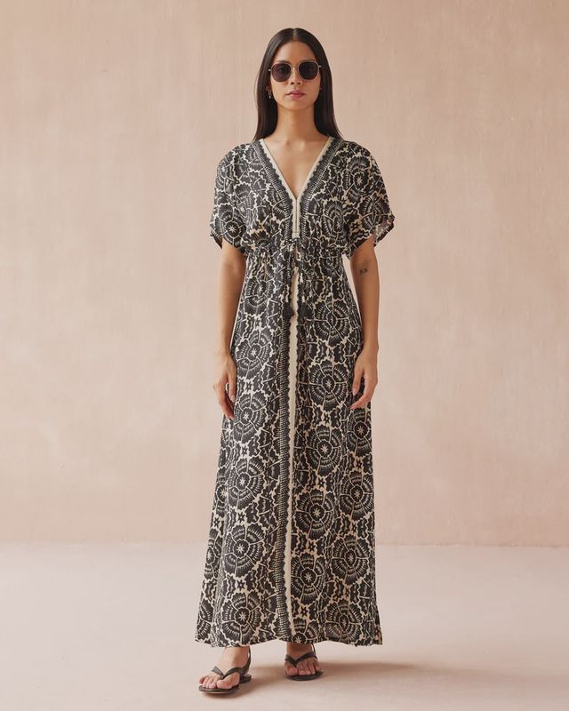 Pia Caftan / Carmen Graphite