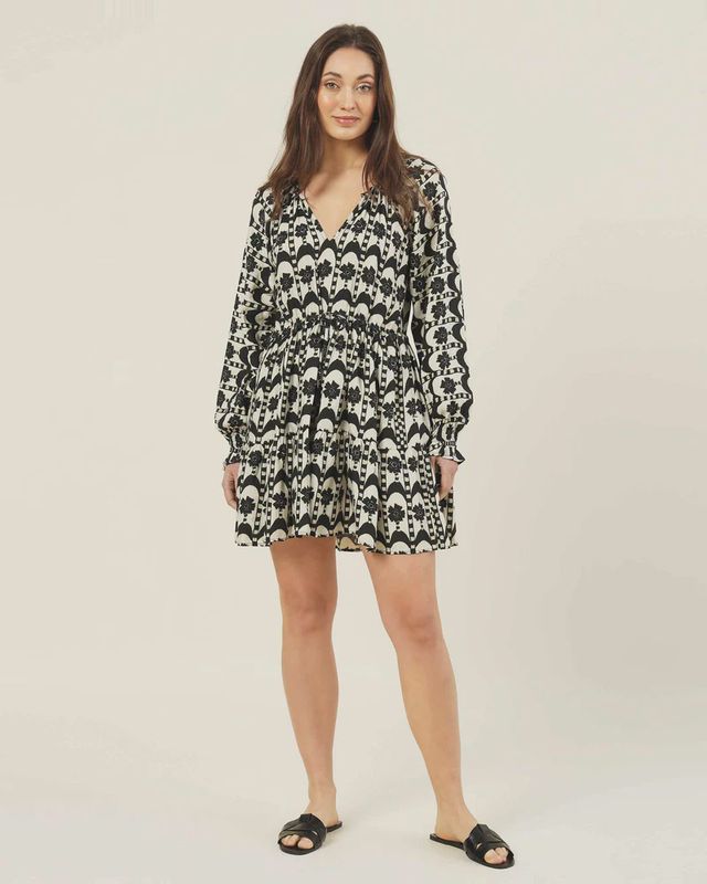 Riviera Mini Dress / Bari Dusk
