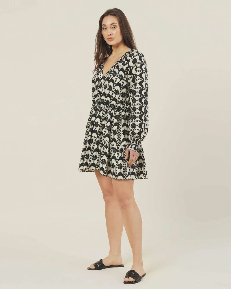 Riviera Mini Dress / Bari Dusk Riviera Mini Dress / Bari Dusk