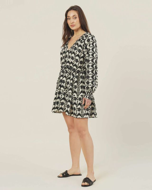 Riviera Mini Dress / Bari Dusk