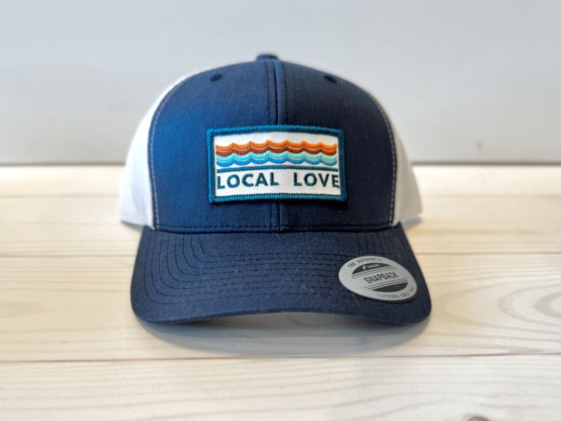 Turks & Caicos Retro Wave Patch Hat