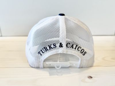Turks & Caicos Retro Wave Patch Hat