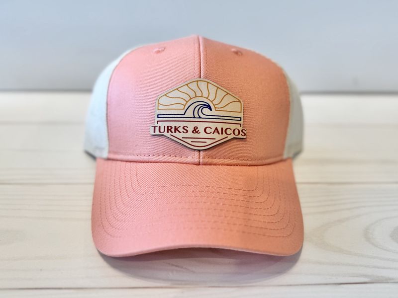 Turks & Caicos Sun & Waves Patch Hat