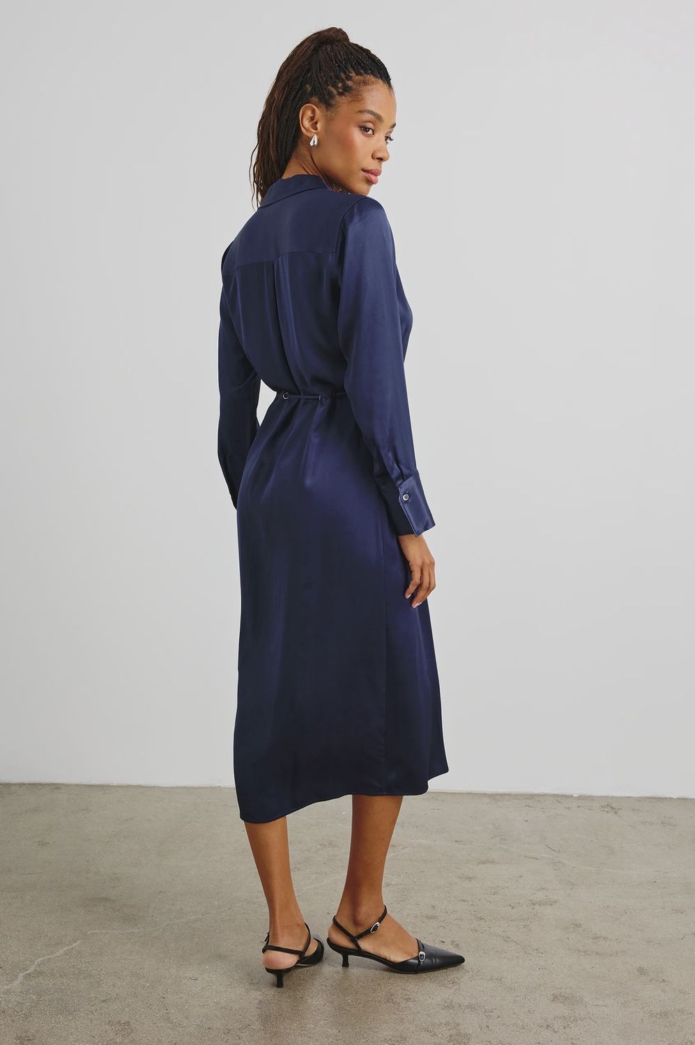 Anina Midi Dress / Navy