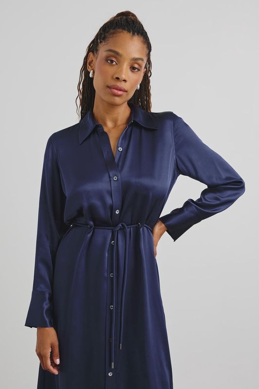 Anina Midi Dress / Navy