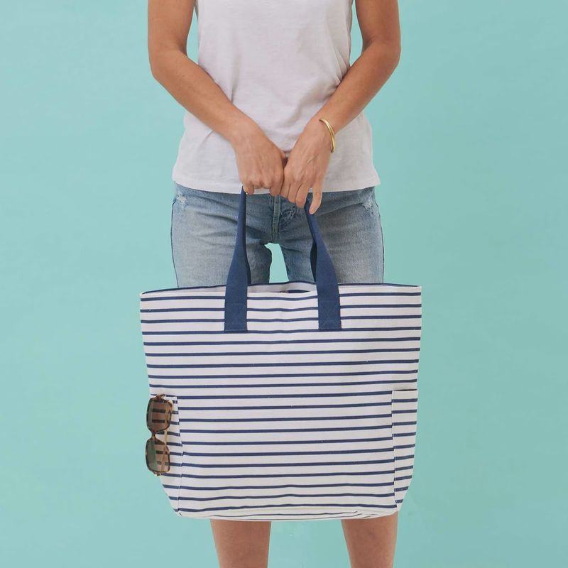 Carryall / Bateau Stripe Navy