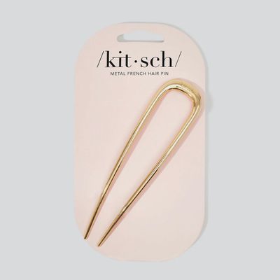 Metal French Hair Pin / Gold