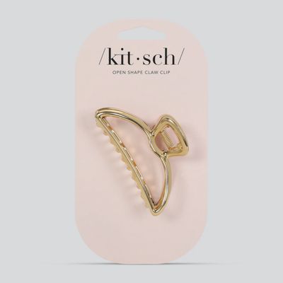 Open Shape Claw Clip / Gold