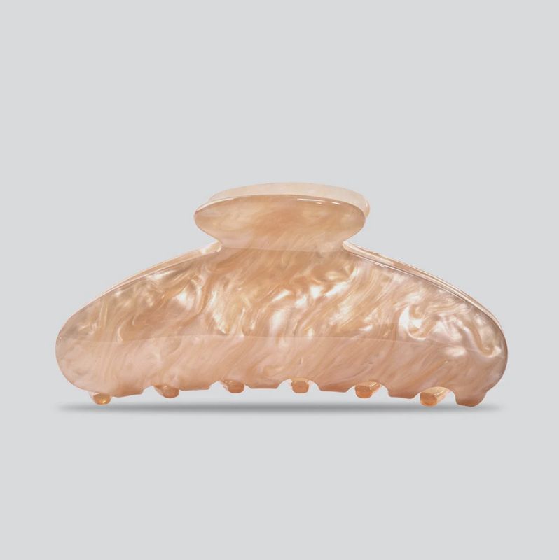 Eco-Friendly Marble Claw Clip / Blonde